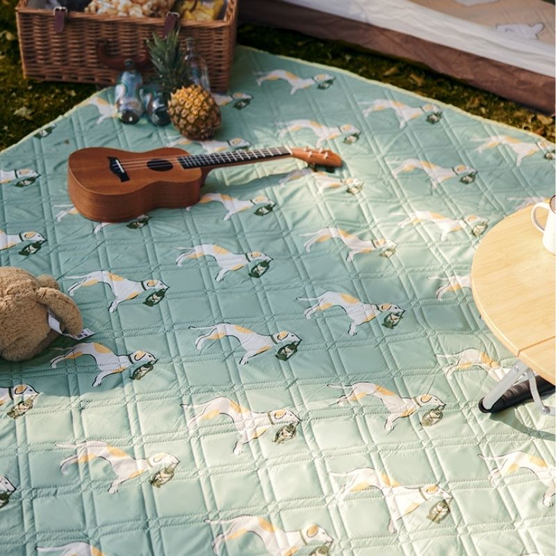 Naturehike pikniková deka Adventure vel. M 1100g - světle modrá